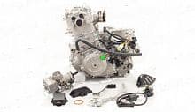 Двигатель в сборе 250см3 177MM NC250 (77x53,6) Zongshen 4 клапана/водянка, полный комплект+радиаторы