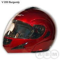 Шлем (модуляр) V 200 Burgundy VCAN