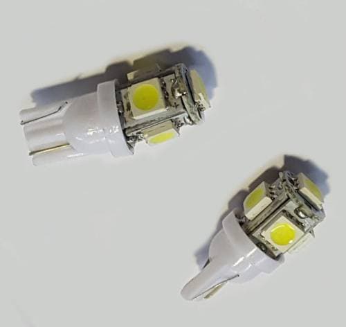 Лампа панели приборов без цоколя светодиодная LED T10-5 12V