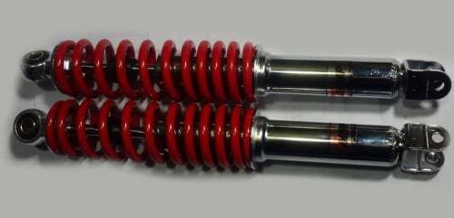 Амортизатор задний (L-335mm, D-10mm, d-8mm) (пара) красный